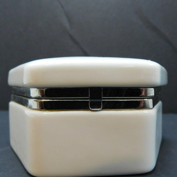 Wedding Keepsake Hinged Box Vintage Porcelain Designer Collection WWA 1976 Japan - Picture 8 of 10